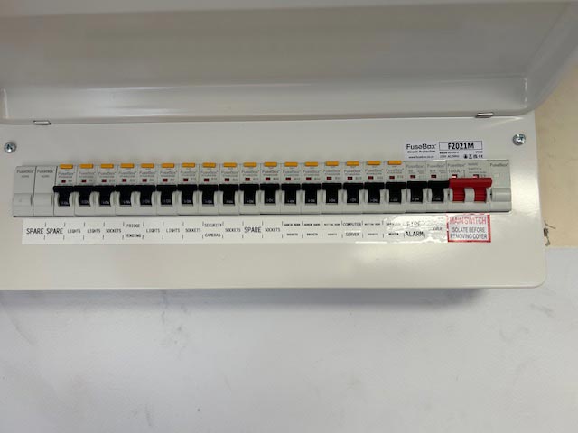 Consumer Unit Upgrade in Broadstone - After Photo - Merrivale Electrical Ltd