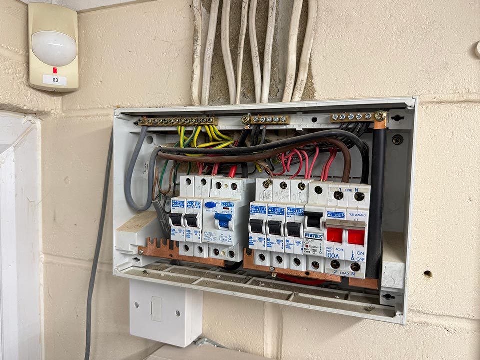 Electrical Inspection and Testing at an Industrial Premises in Ferndown with Certification Populated - Merrivale Electrical Ltd