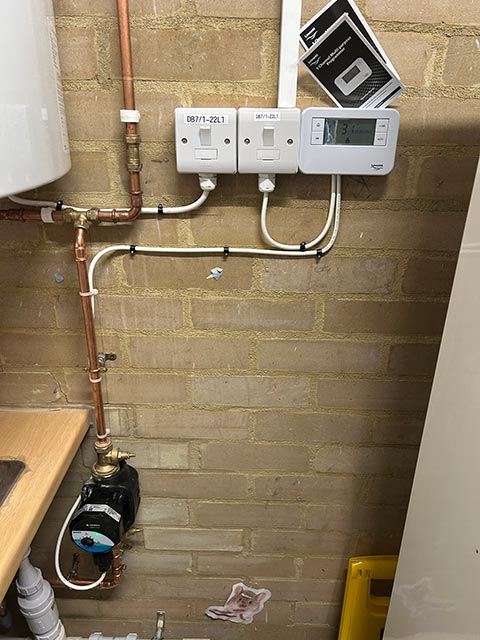 Heating Supply for a Commercial Boiler at Leaf Academy in Bournemouth for Aquacare - Merrivale Electrical Ltd