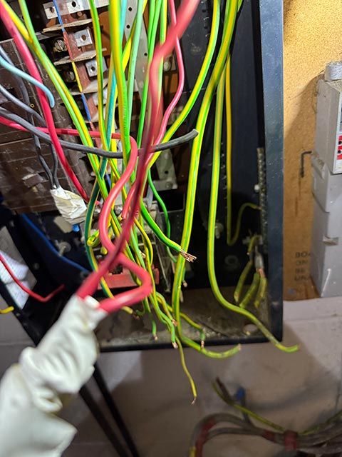 Industrial Work - Outdated and Unsafe Distribution Boards to be replaced at Brett Sims Motorsport New Milton - Merrivale Electrical Ltd