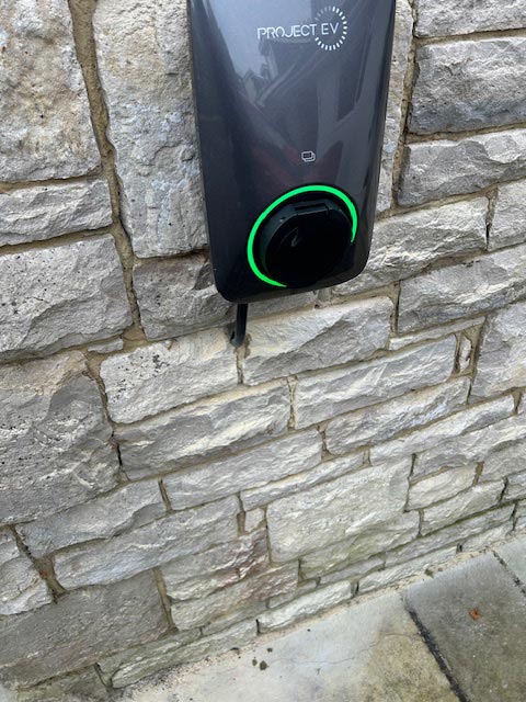 Installing Electric Vehicle Charger for Customer in Chirstchurch Area - Merrivale Electrical Ltd