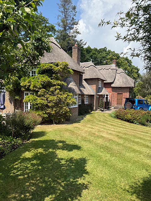 Merrivale Electricals Existing Customer of over 20 years in a Beautiful Cottage in Tiptoe near Sway in the New Forest