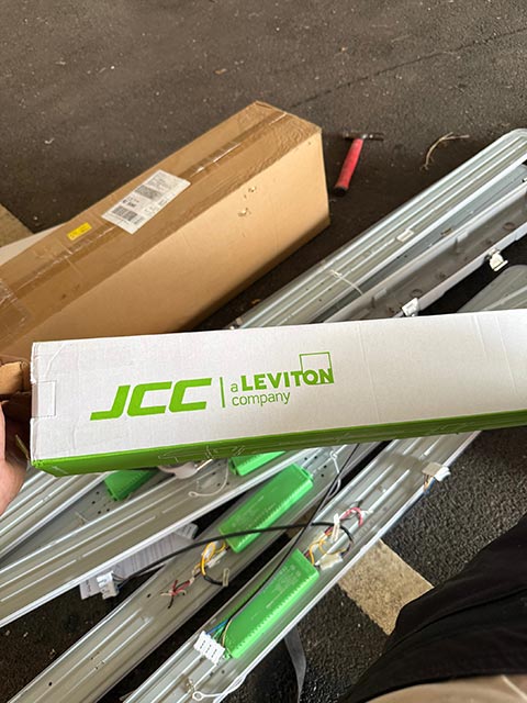 New Cost Effective LED Lighting Switched by Passive Infrared Sensors Installed at Womens Institute at Eastleigh, Hampshire - Merrivale Electrical Ltd