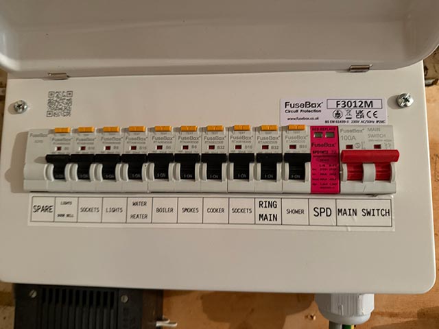 Replacement Consumer Unit for Existing Customer in Wimborne, Dorset - Merrivale Electrical Ltd