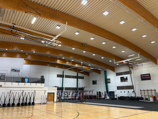 Replacing High Bay Lighting with ABS at Tidworth Army Barracks in Wiltshire - Merrivale Electrical Ltd